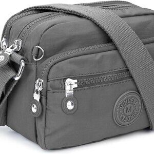 Small Waterproof Nylon Crossbody Bag Women Light Travel Organizer